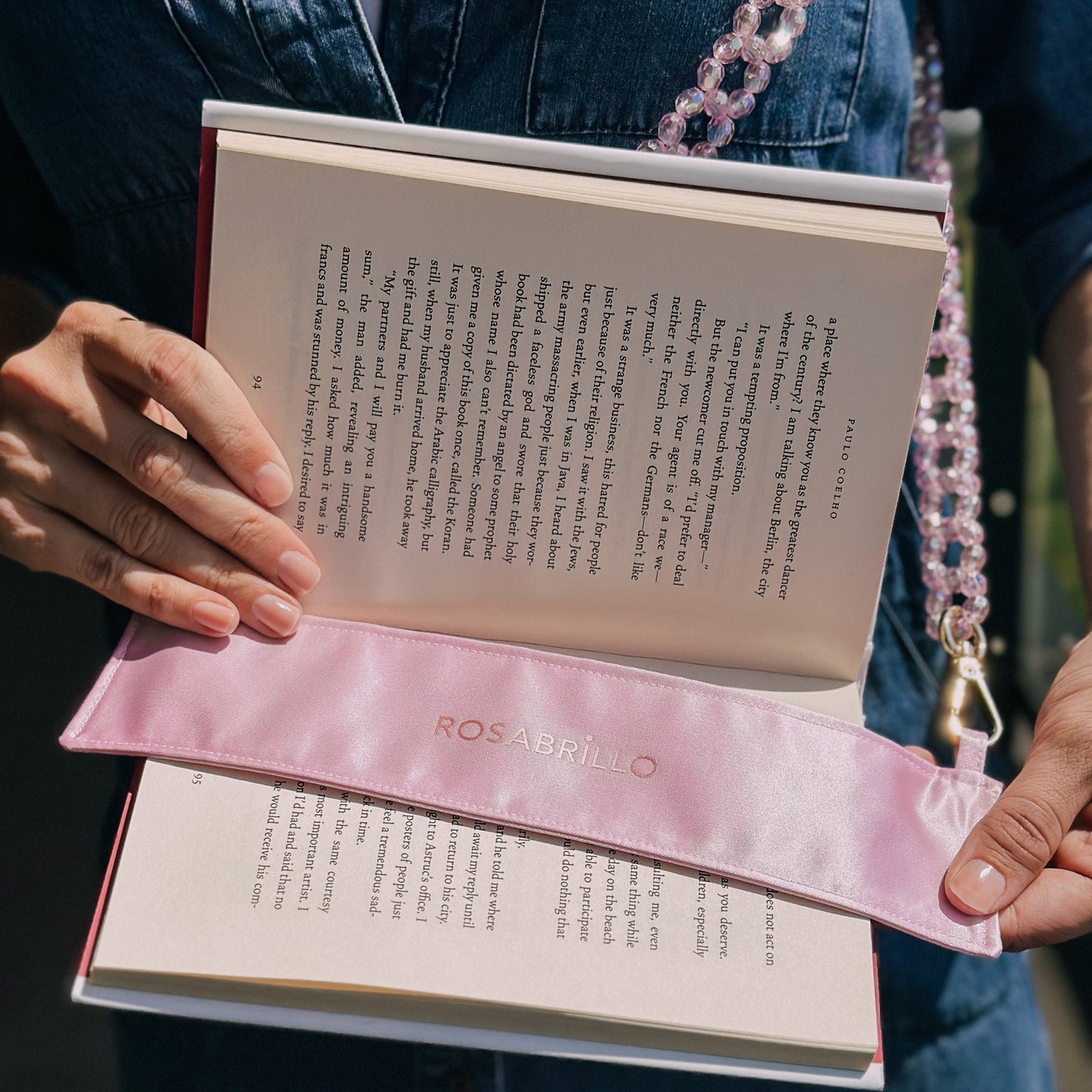 Beaded Book Strap