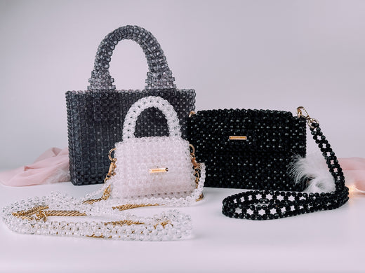 Beaded bags Rosabrillo