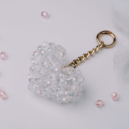 Beaded Keychain Love