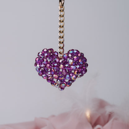 Beaded Keychain Love