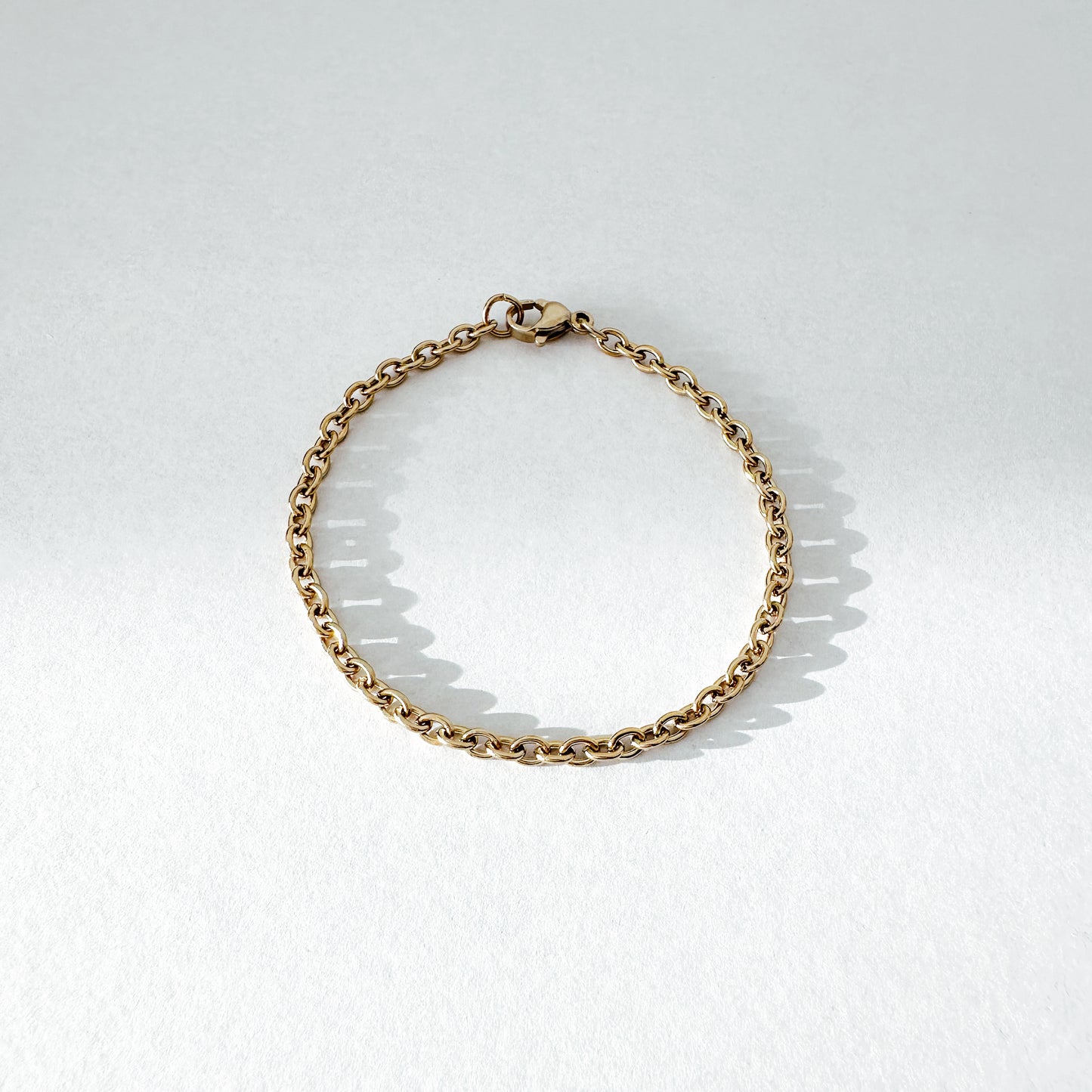 Ovales Kettenarmband „Klassisch“